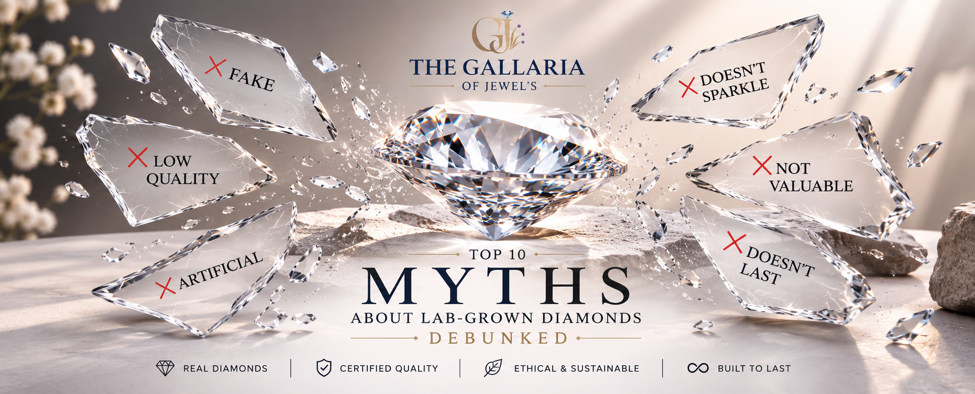 Top 10 Myths About Lab-Grown Diamonds Debunked