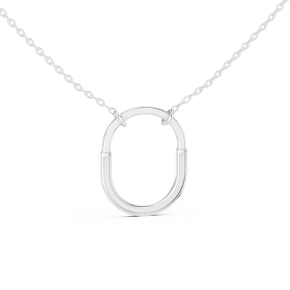Delicate Tiffany Lab-Grown Diamond Pendant Necklace in 14K Rose Gold