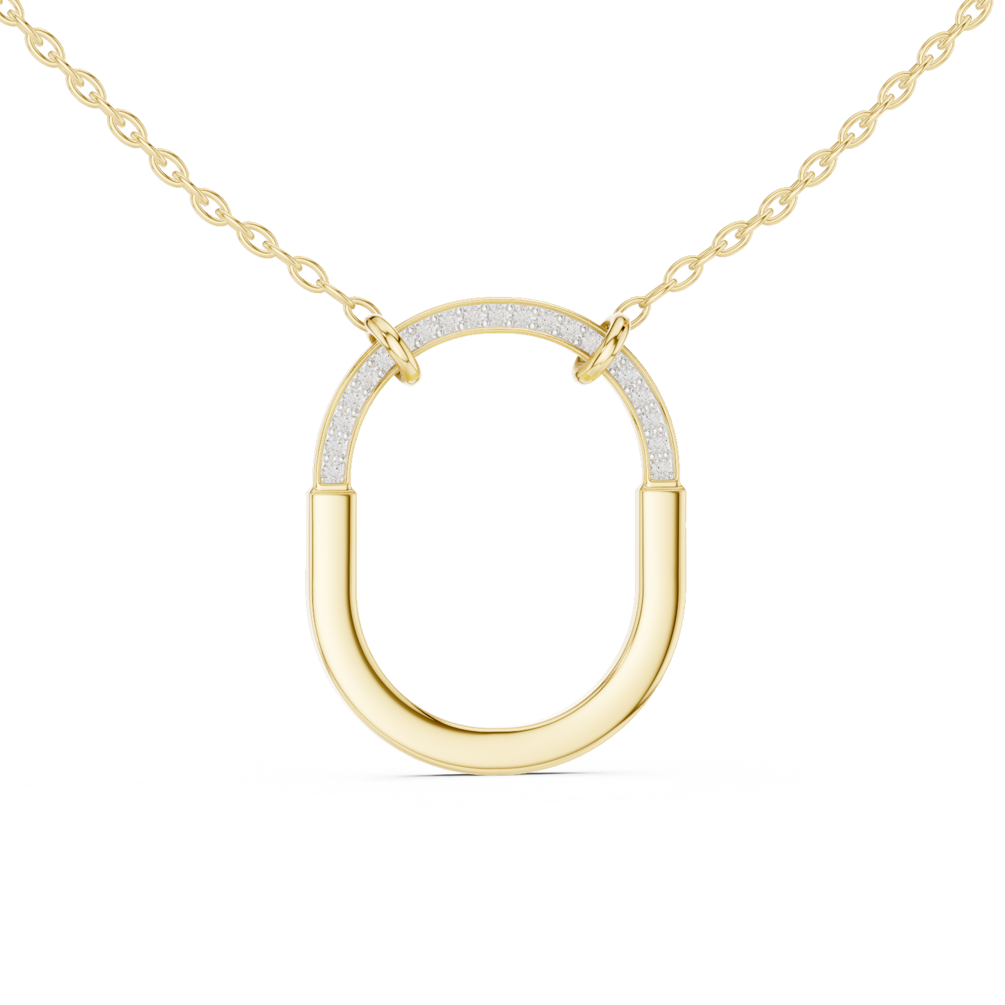Delicate Tiffany Lab-Grown Diamond Pendant Necklace in 14K Rose Gold