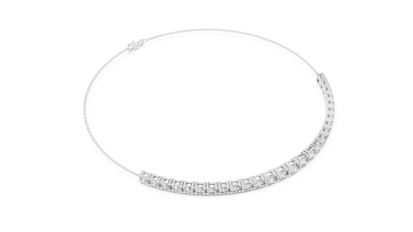 Diamond Tennis Chain Bracelet – Round Cut Luxury