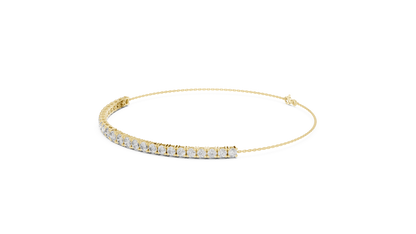 Diamond Tennis Chain Bracelet – Round Cut Luxury