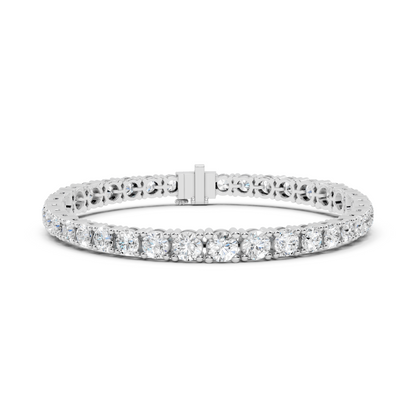 Rose Gold Diamond Tennis Bracelet – Round Cut Elegance