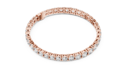 Gold Diamond Tennis Bracelet – Round Cut Brilliance