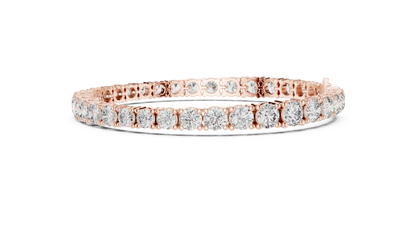 Gold Diamond Tennis Bracelet – Round Cut Brilliance