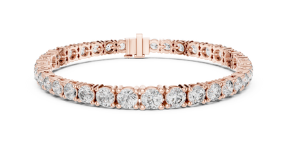 Gold Diamond Tennis Bracelet – Round Cut Brilliance