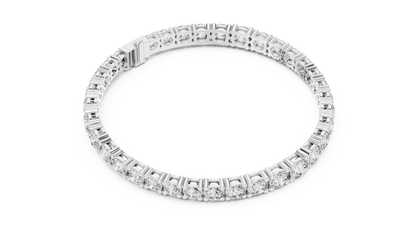 Gold Diamond Tennis Bracelet – Round Cut Brilliance