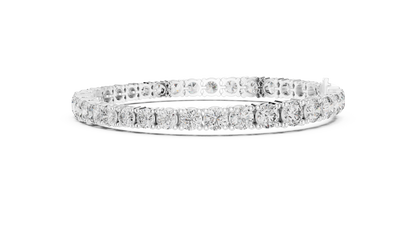 Gold Diamond Tennis Bracelet – Round Cut Brilliance