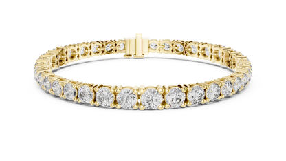 Gold Diamond Tennis Bracelet – Round Cut Brilliance