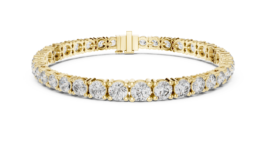 Gold Diamond Tennis Bracelet – Round Cut Brilliance