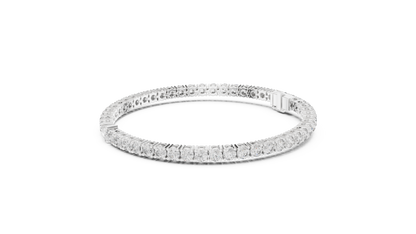 Center 25 Pointer Pear Cut & Round Lab-Grown Diamond Tennis Bracelet