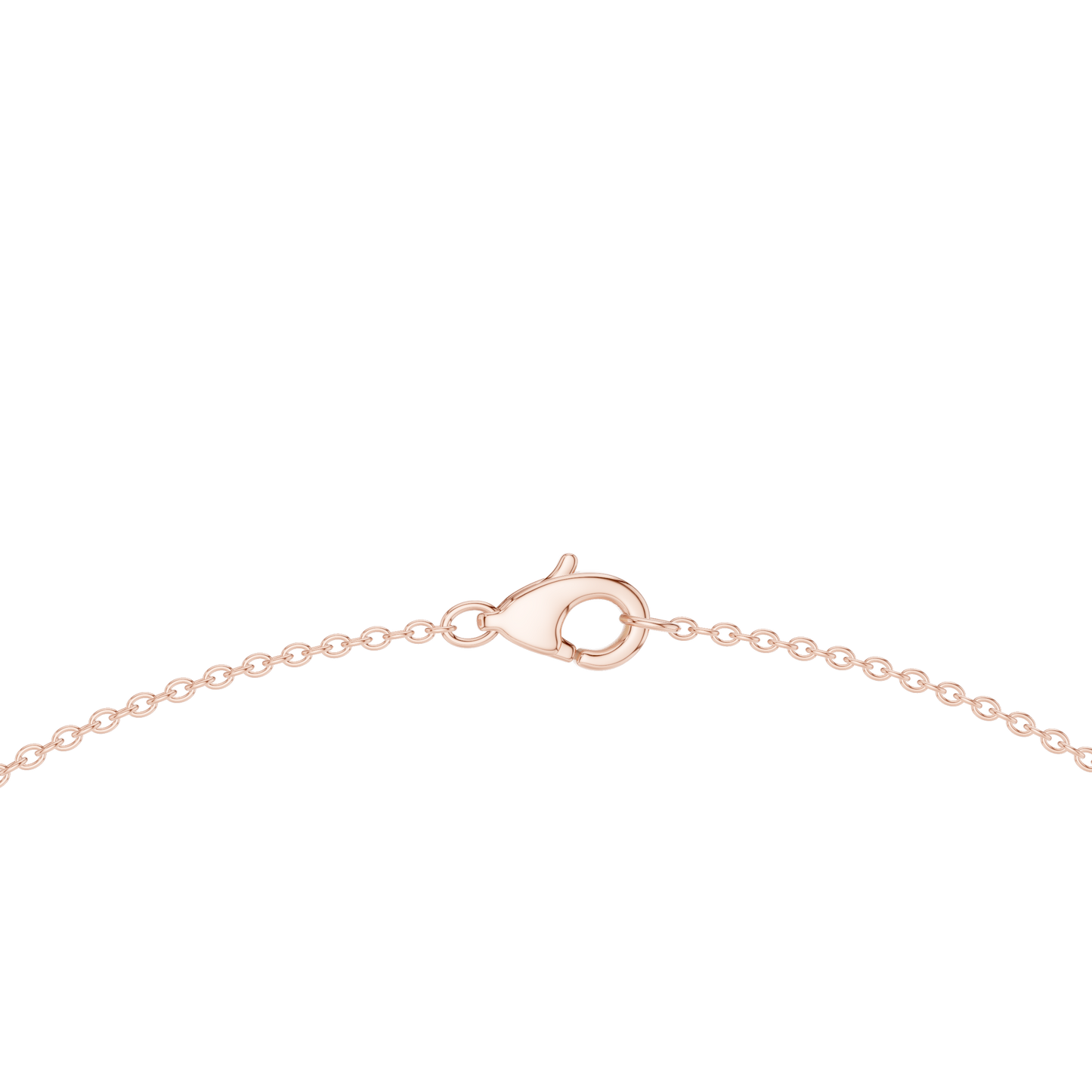 Luxury Oval Solitaire Lab Grown Diamond Necklace in Yellow Gold